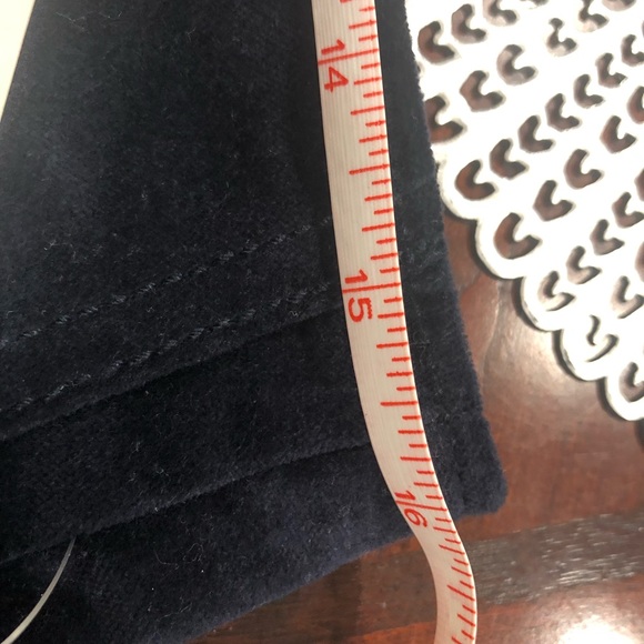 GAP navy velvet skirt - Picture 6 of 6